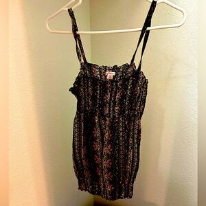 Sheer Spaghetti Strap Top